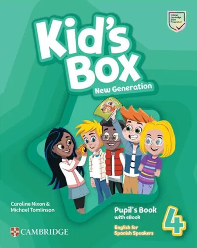 KID'S BOX NEW GENERATION LEVEL 4 PUPIL'S BOOK - CAMBRIDGE