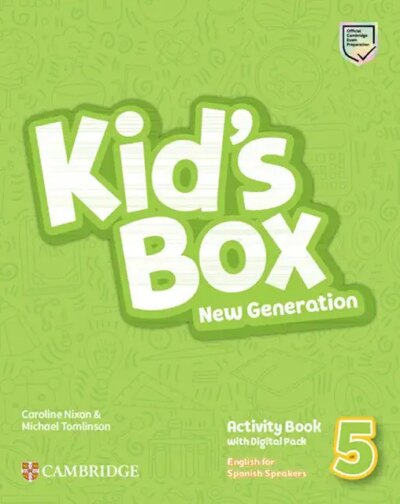 KID'S BOX NEW GENERATION LEVEL 5 ACTIVITY BOOK - CAMBRIDGE