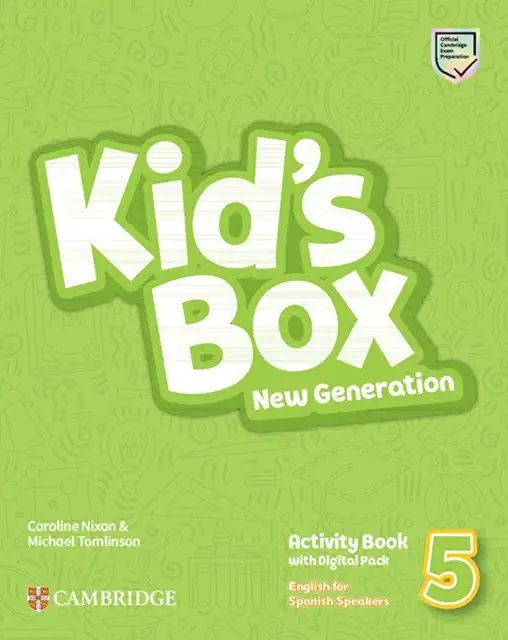 KID’S BOX NEW GENERATION LEVEL 5 ACTIVITY BOOK – CAMBRIDGE