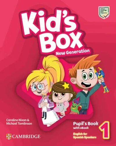 KID'S BOX NEW GENERATION LEVEL 1 PUPIL'S BOOK - CAMBRIDGE