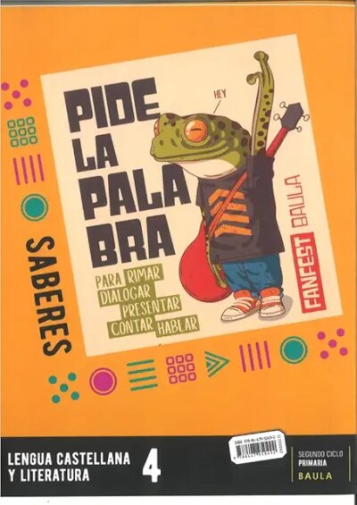 LIBROS SABERES LENGUA CASTELLANA 4 - BAULA