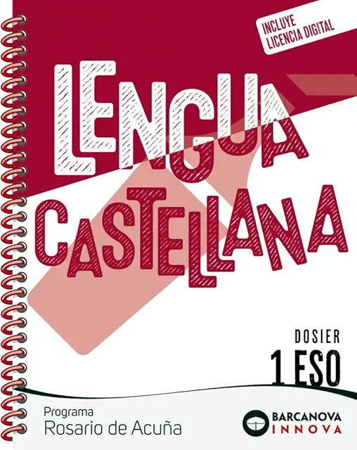 LENGUA CASTELLANA 1 ESO ROSARIO DE ACUÑA – CGA BARCANOVA